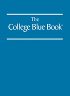 The College Blue Book, ed. 39, v. 