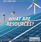 What Are Resources?, ed. , v. 