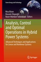Analysis, Control and Optimal Operations in Hybrid Power Systems, ed. , v. 
