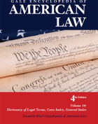 Gale Encyclopedia of American Law, ed. 4, v. 