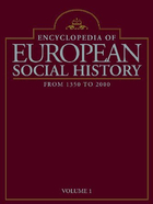 Encyclopedia of European Social History, ed. , v. 