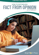 How to Distinguish Fact from Opinion, ed. , v. 