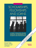Scholarships, Fellowships and Loans, ed. 31, v. 